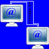 96  x 96 blue address jpg icon image