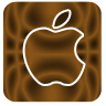 96  x 96 brown apple png icon image