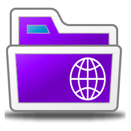 256 x 256 purple application gif icon image