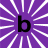  48  x 48 purple blog jpg icon image