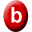  32 x 32 red blog gif icon image
