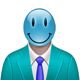 256 x 256 teal buddy png icon image