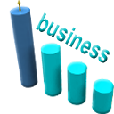 128 x 128 teal business png icon image