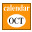  32 x 32 orange gif calendar icon image