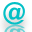  32 x 32 teal contact jpg icon image