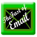 128 x 128 green email jpg icon image