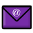  48  x 48 purple email gif icon image