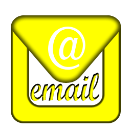256 x 256 yellow gif email icon image