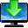  32 x 32 green exe gif icon image
