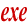 28 x 28 red gif exe icon image
