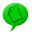  32 x 32 green file gif icon image
