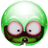 48  x 48 green funny png icon image
