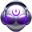  32 x 32 purple funny png icon image
