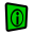  32 x 32 green get gif icon image