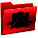 128 x 128 red group jpg icon image