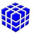 128 x 128 blue icon icon png icon image