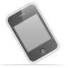 96  x 96 gray iphone gif icon image