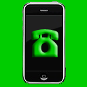 128 x 128 green iphone gif icon image