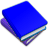  48  x 48 blue library gif icon image