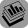 28 x 28 gray png library icon image