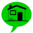  48  x 48 green library png icon image