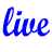  48  x 48 blue live gif icon image