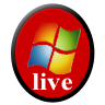 96  x 96 red live png icon image