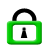  48  x 48 green lock gif icon image