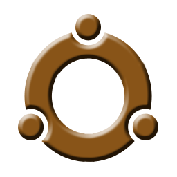256 x 256 brown logo png icon image