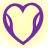  48  x 48 purple love gif icon image
