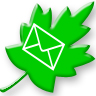 96  x 96 green mail png icon image