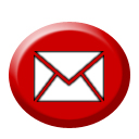 128 x 128 red mail jpg icon image
