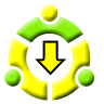 96  x 96 yellow menu gif icon image