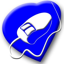 256 x 256 blue mouse gif icon image