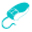  32 x 32 teal mouse jpg icon image