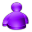  32 x 32 purple msn png icon image