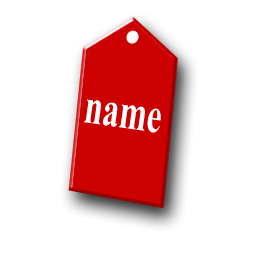 256 x 256 red name jpg icon image