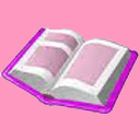 128 x 128 pink open gif icon image