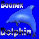 128 x 128 community blue boonex dolphin png icon image