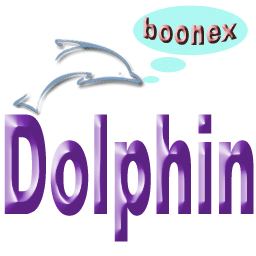 256 x 256 purple boonex dolphin gif icon image