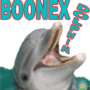 128 x 128 social network teal boonex dolphin gif icon image