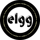 128 x 128 black elgg png icon image
