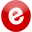  32 x 32 red elgg gif icon image