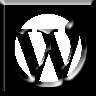 96  x 96 black wordpress gif icon image