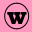  32 x 32 pink wordpress gif icon image