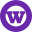  32 x 32 purple wordpress png icon image