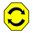 128 x 128 yellow option png icon image