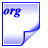  48  x 48 blue org gif icon image