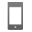  32 x 32 white gif phone icon image