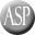  32 x 32 gray asp gif icon image